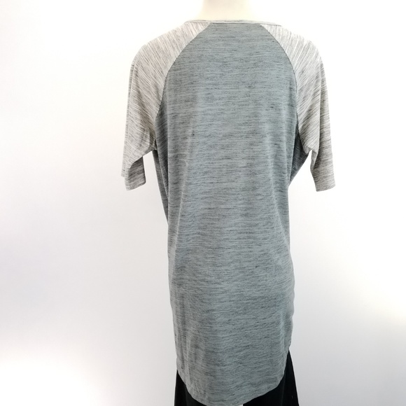 SOLD!!  XS Heathered Dark Gray IRMA Tunic Shirt Top - Picture 5 of 6